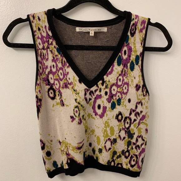 RACHEL Rachel Roy Tops - 💚💜Rachel Roy floral print top